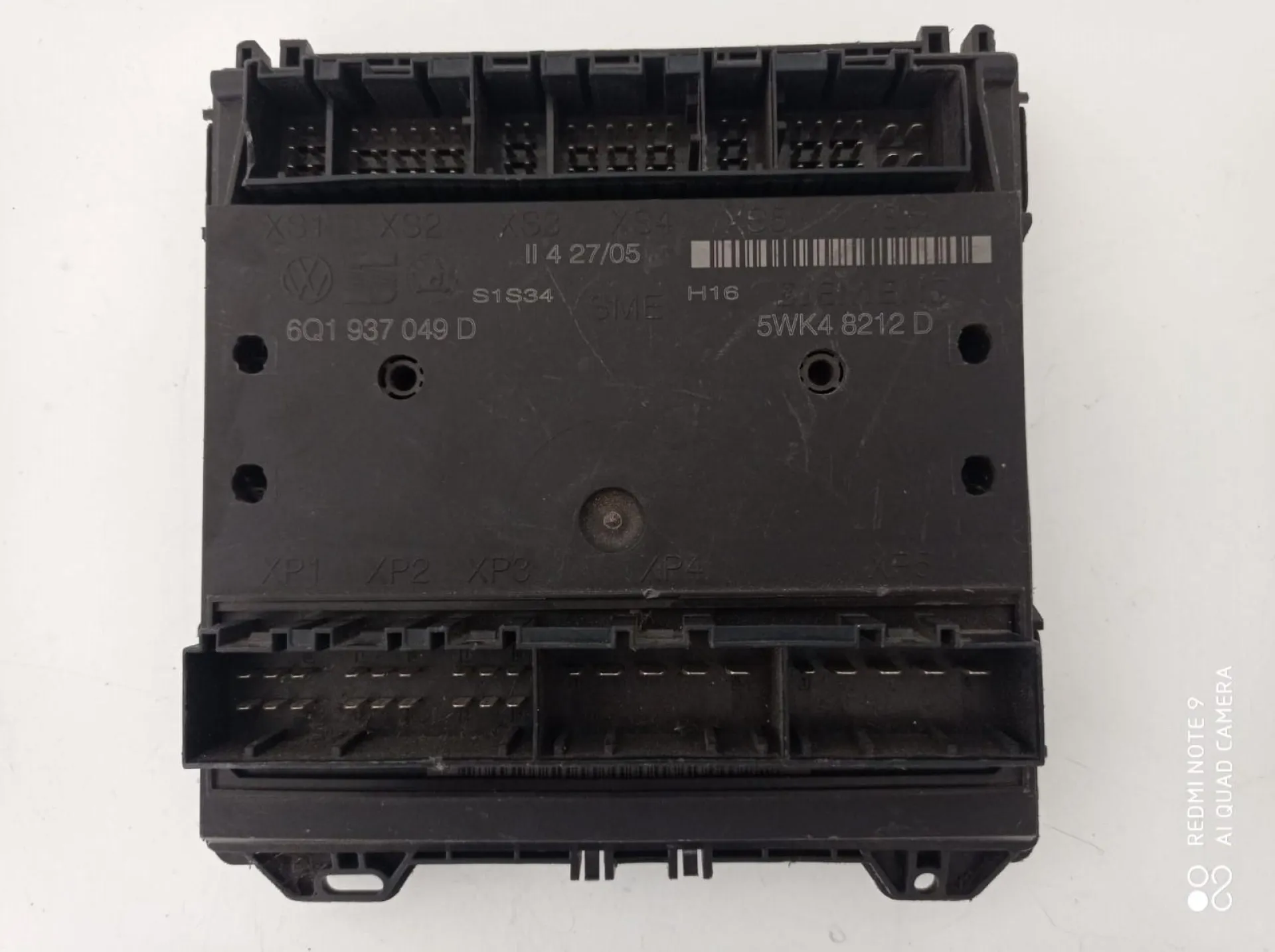 CENTRALINA COMFORT con codice 6Q1937049D da VOLKSWAGEN Polo 4° Serie Diesel 1400 (01>09)