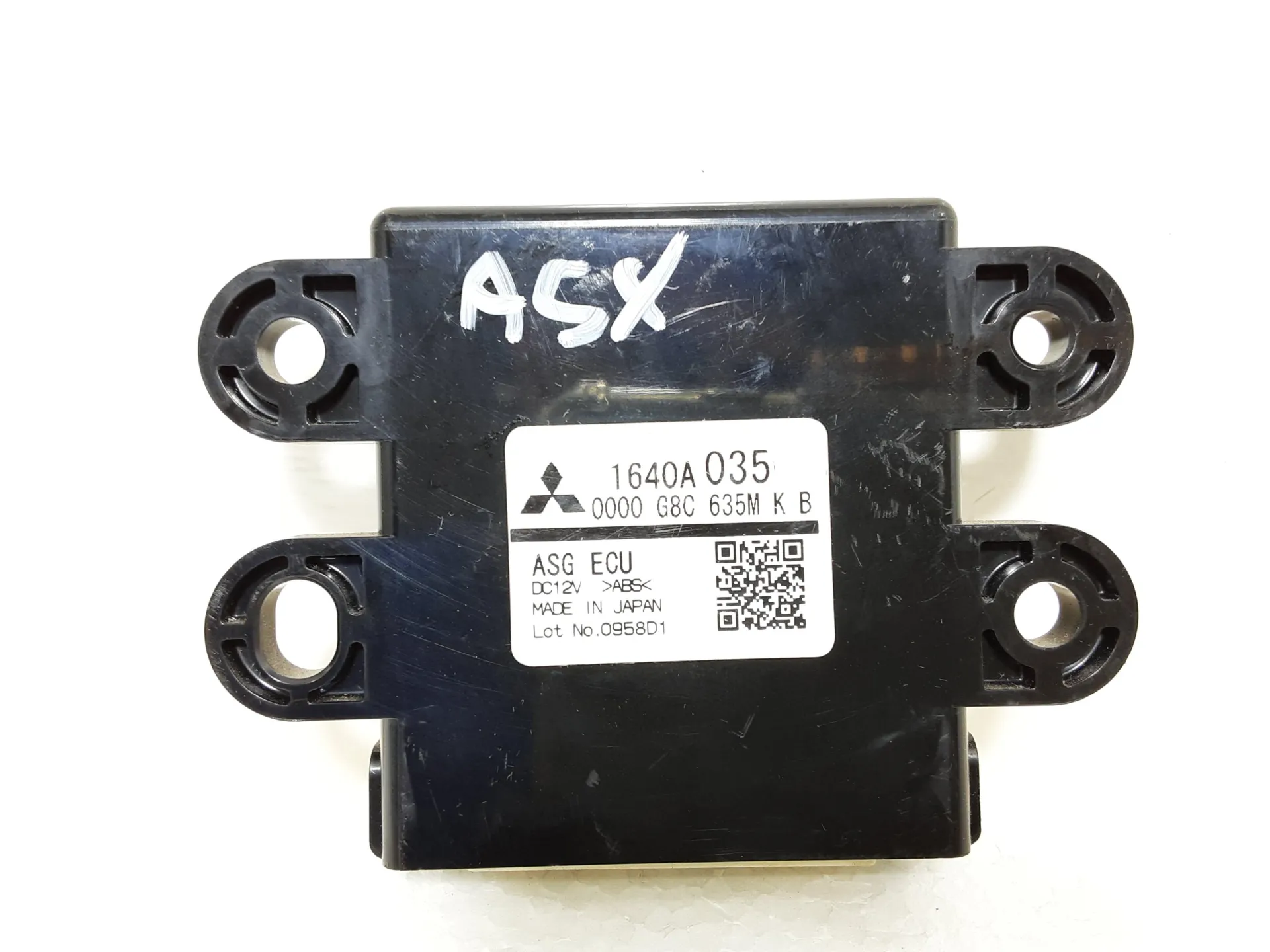 CENTRALINA ECU con codice 1640A035 da MITSUBISHI ASX 1° Serie 4N13 Diesel 1800 (10>)