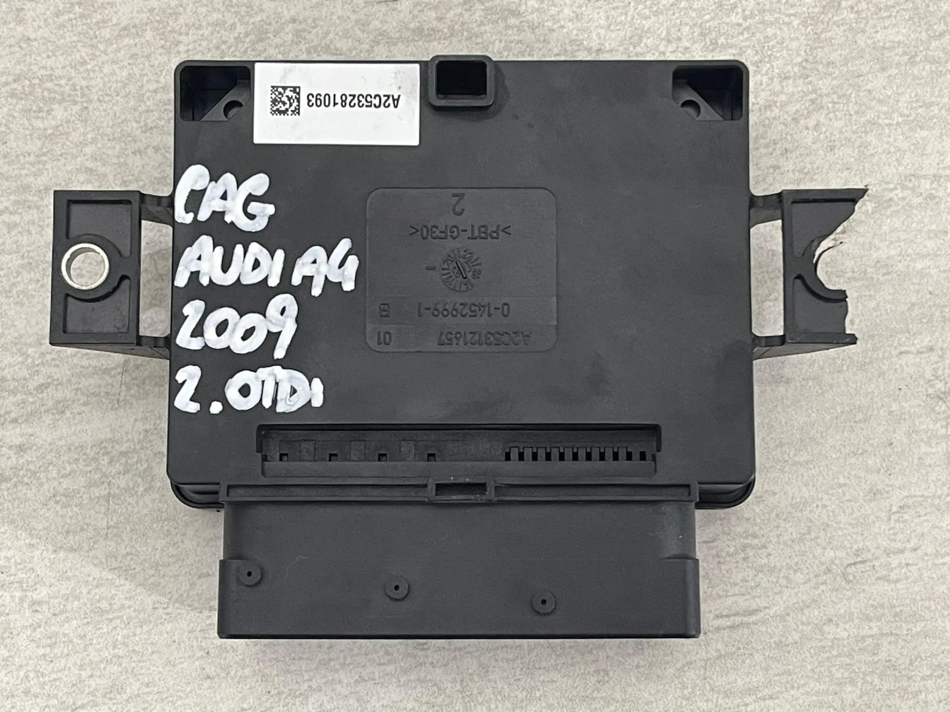 CENTRALINA FRENO STAZIONAMENTO con codice 8K0907801E da 8K0907801H AUDI A4 Berlina con codice motore CAG Diesel 2000