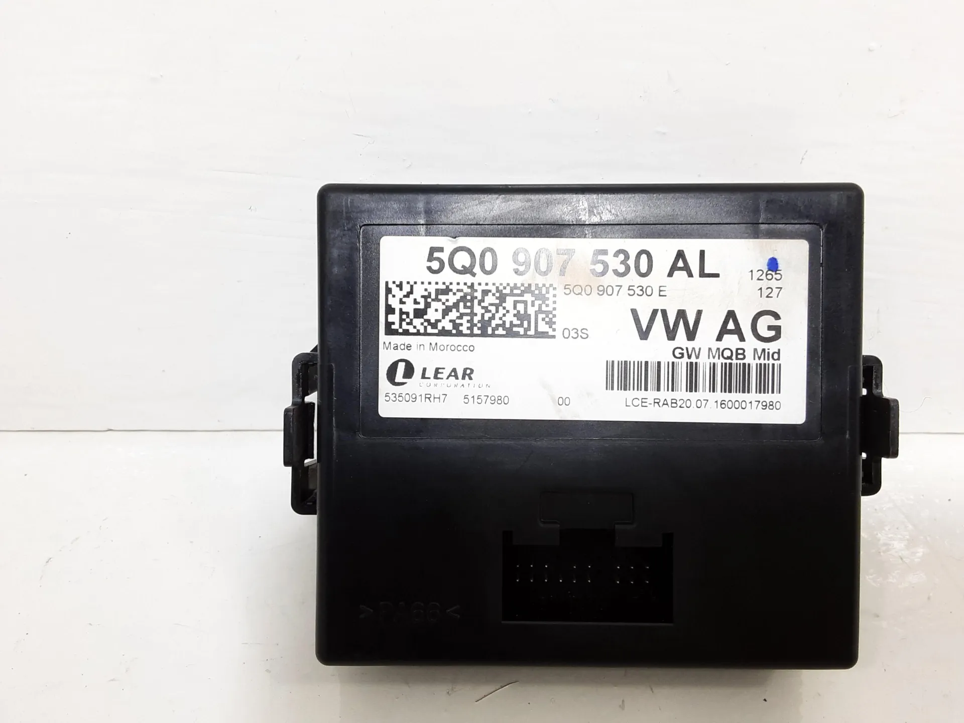 CENTRALINA GATEWAY con codice 5Q0907530AL da AUDI A3 Serie (8V1) CRKB, CXXB, con codice motore DBK/CRKB, CXXB, DBKAA Diesel 1600 (12>18)