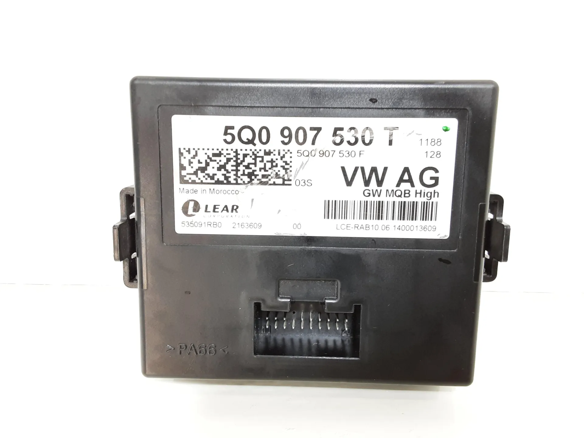 CENTRALINA GATEWAY con codice 5Q0907530T da AUDI A3 Sportback Serie (8VA) CRBC, con codice motore CRL/CRBC, CRLB, CRUA, DBGA, DCYA, DEJA, DFGAB, CRUA, DBGA, DCYA, DEJA, DFGA Diesel 2000 (12>18)