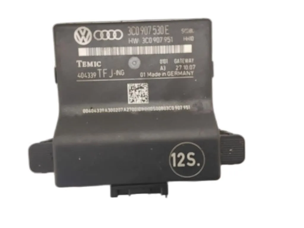 CENTRALINA GATEWAY con codice 3C0907530E da VOLKSWAGEN Passat Variant 4° Serie BLS diesel 1896 (05>10)
