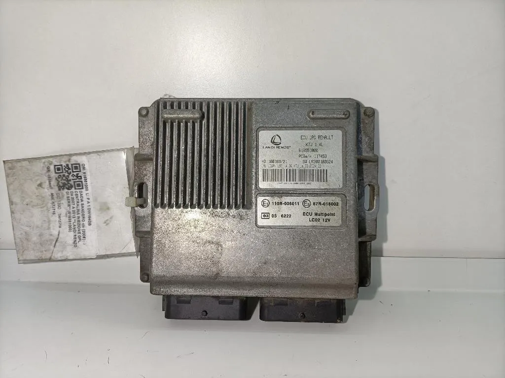 CENTRALINA GPL con codice 616551000 da DACIA Sandero 1° Serie K7J710 benzina 1390 (08>12)