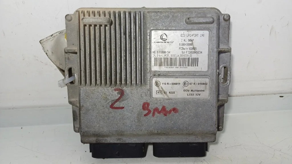 CENTRALINA GPL FIAT Bravo 2° Serie 616643000 192B2000 bifuel/gas 1368 (07>10)