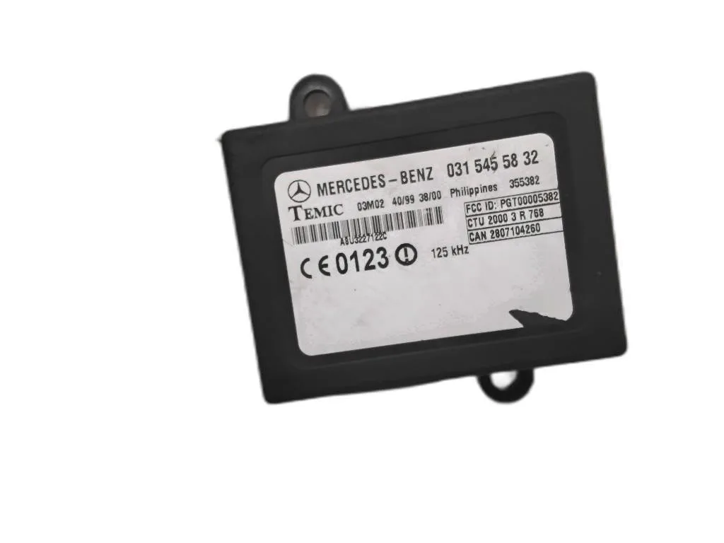CENTRALINA IMMOBILIZER con codice 0315455832 da MERCEDES Vito W639 2° Serie 646982 diesel 2148 (03>14)
