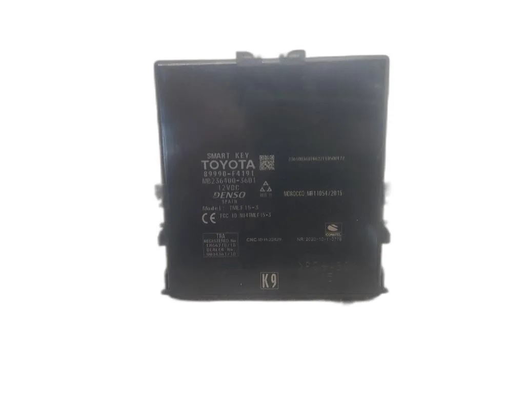 CENTRALINA KEYLESS con codice 89990-F4191 da TOYOTA C-HR Serie 2ZR hybrid 1798 (23>)