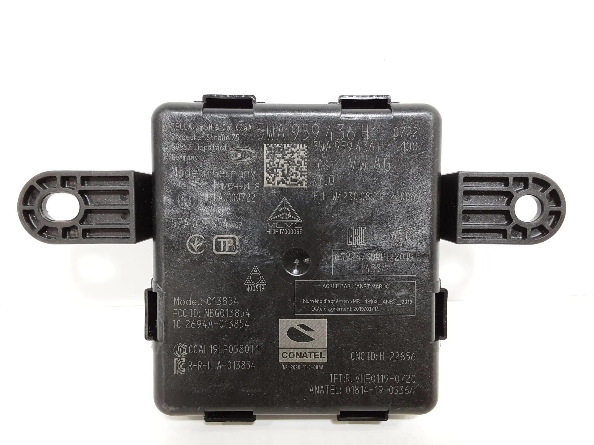 CENTRALINA KEYLESS con codice 5WA959436H da VOLKSWAGEN Golf Serie VIII Variant (CG5) con codice motore DPB/DPBAA Hybrid 1500 (20>)