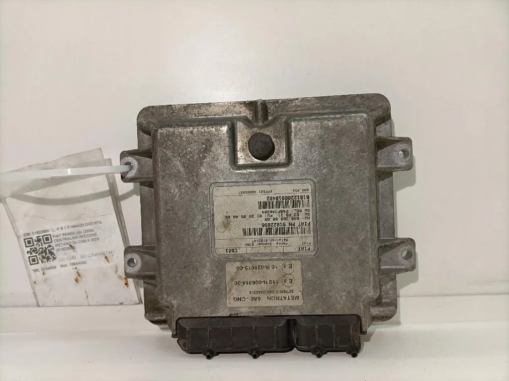 CENTRALINA METANO FIAT Panda 2° Serie 51822896 188A4000 bifuel/metano 1242 (03>10)