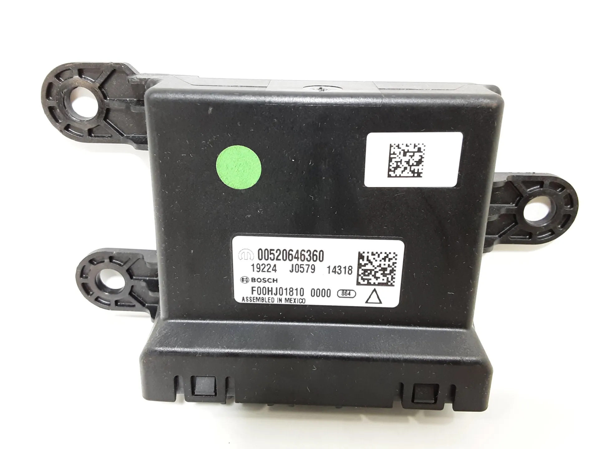 CENTRALINA MODULO DI CONTROLLO con codice 00520646360 da ALFA ROMEO Stelvio Serie (949_) 552 73 835 Benzina 2000 (16>)