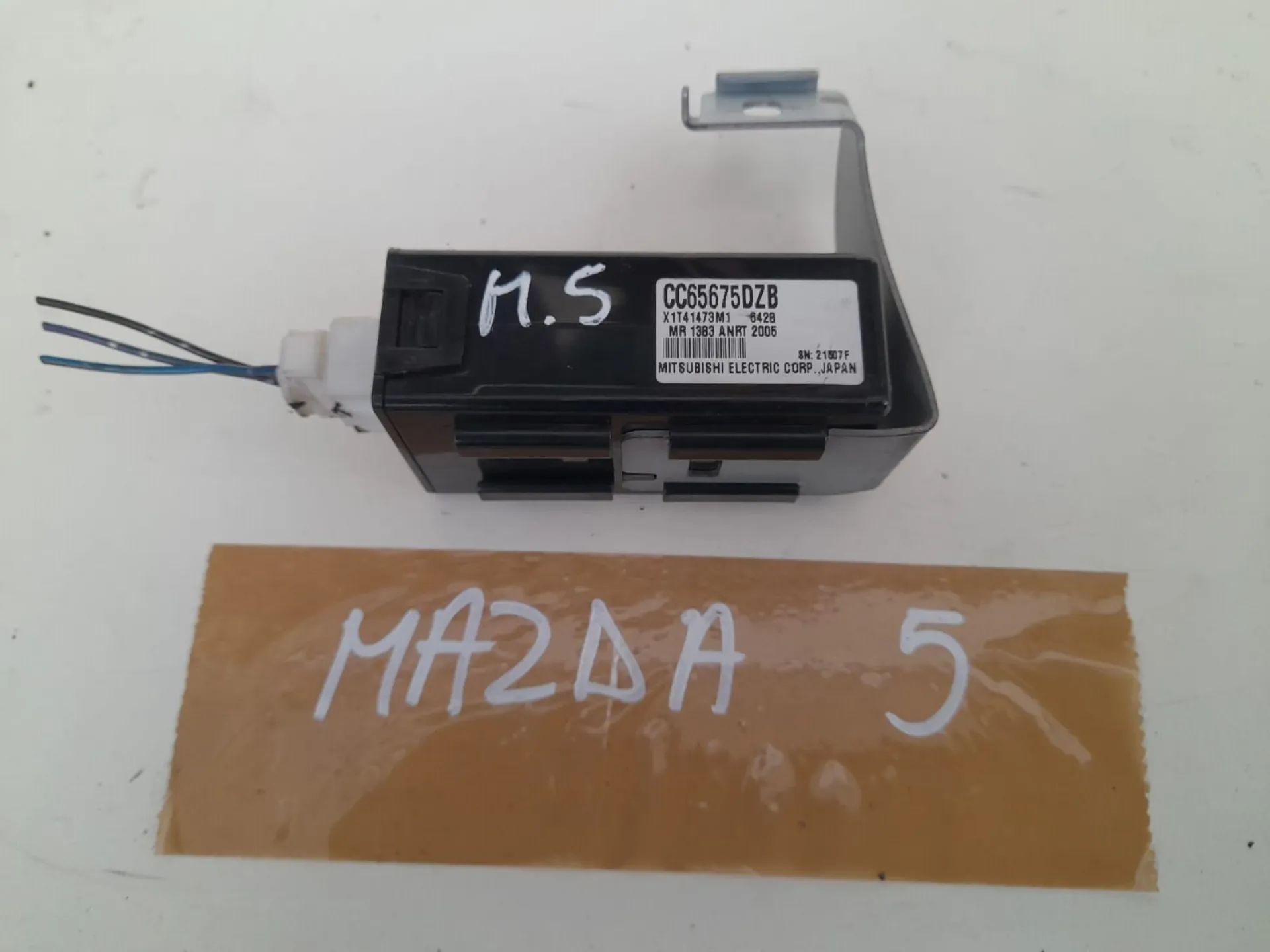 Centralina modulo di controllo Mazda 5 2.0 D del 2006 CODICE RICAMBIO : CC65675DZB