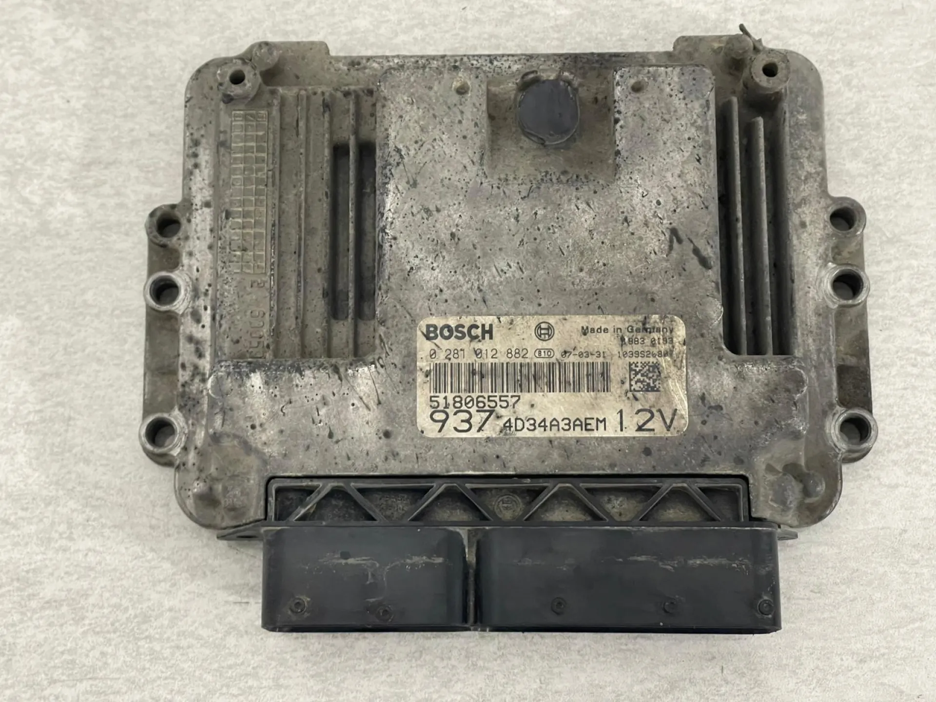 CENTRALINA MOTORE con codice 51806557 da ALFA ROMEO 147 Serie (937_) con codice motore 937A3000 Diesel 1900 (05>10)