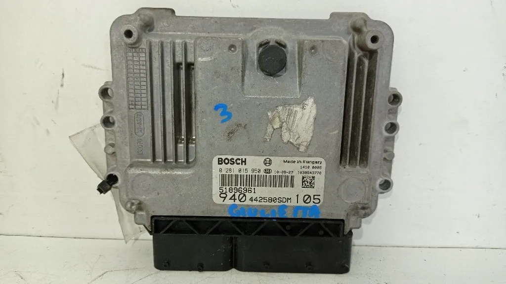 CENTRALINA MOTORE ALFA ROMEO Giulietta Serie (940_) 940A3000 diesel 1598 (10>13)