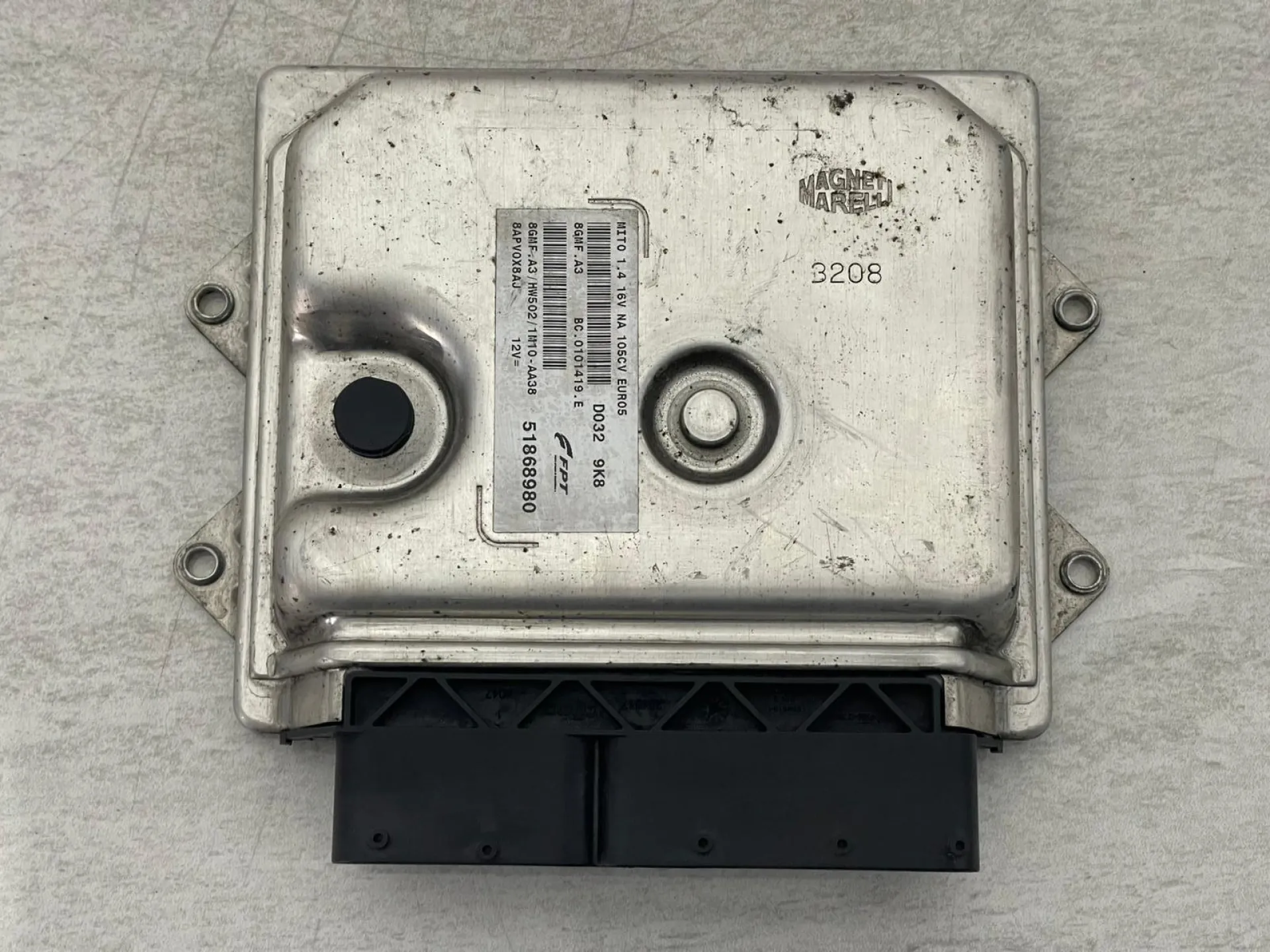 CENTRALINA MOTORE con codice 51868980 da 51854485 ALFA ROMEO Mito Serie (955_) con codice motore 955A3000 Diesel 1600