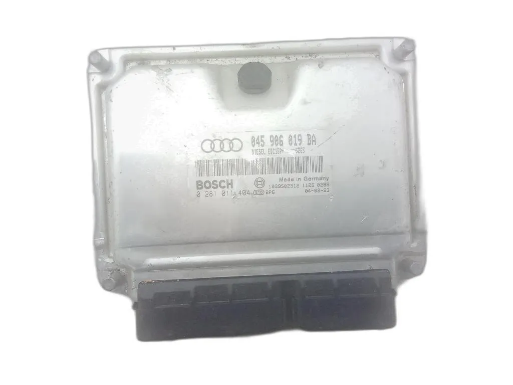 CENTRALINA MOTORE con codice 045906019BA 0281011404 da AUDI A2 Serie (8Z0) BHC diesel 1422 (00>05)