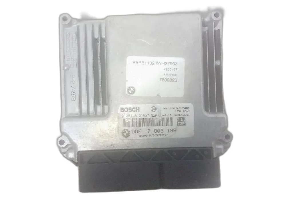 CENTRALINA MOTORE con codice 0281013924 DDE780916 da BMW X3 2° Serie N47D20C diesel 1995 (10>)