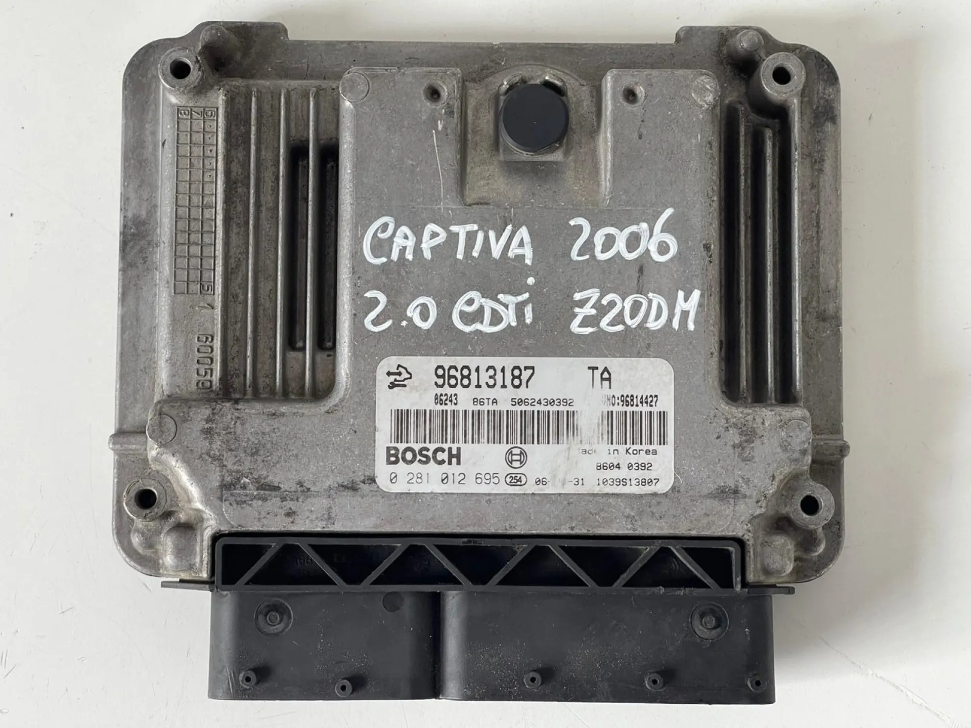 CENTRALINA MOTORE con codice 96813187 da CHEVROLET Captiva 1° Serie Diesel 2000 (06>)