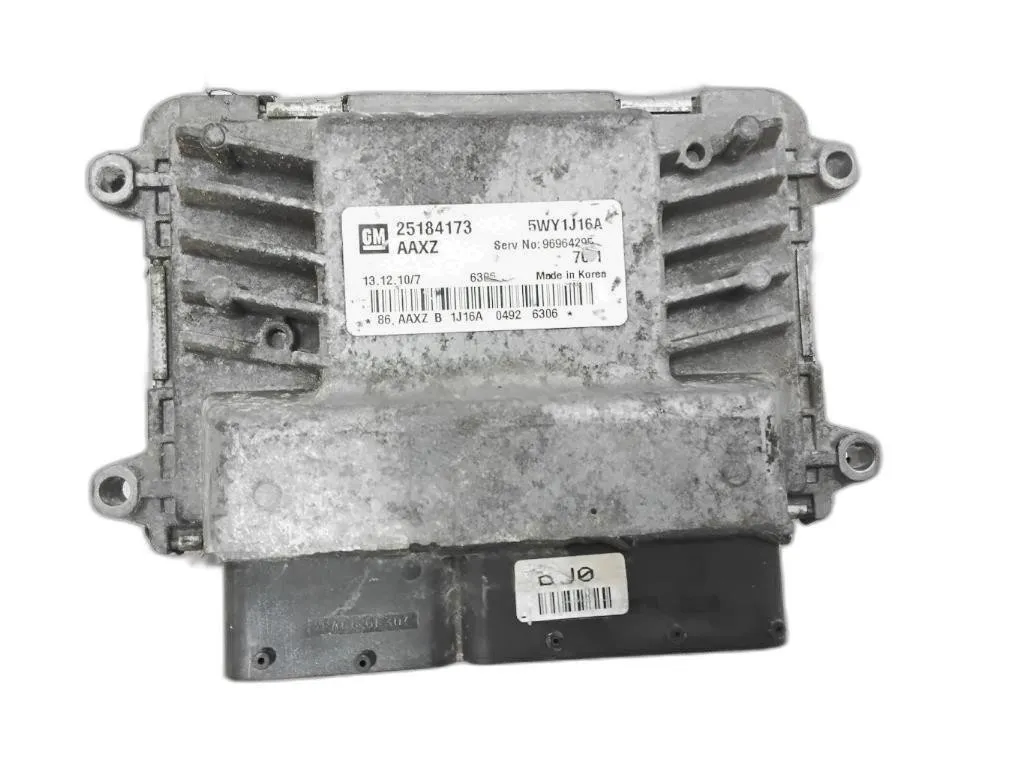 CENTRALINA MOTORE con codice 25184173 5WY1J16A da CHEVROLET Orlando 1° Serie F18D4 benzina 1796 (10>14)
