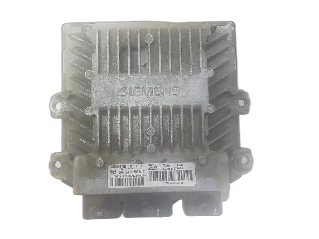 CENTRALINA MOTORE con codice 9653577680 5WS40155A-T da CITROEN Berlingo 2° Serie DW10TD diesel 1997 (02>08)