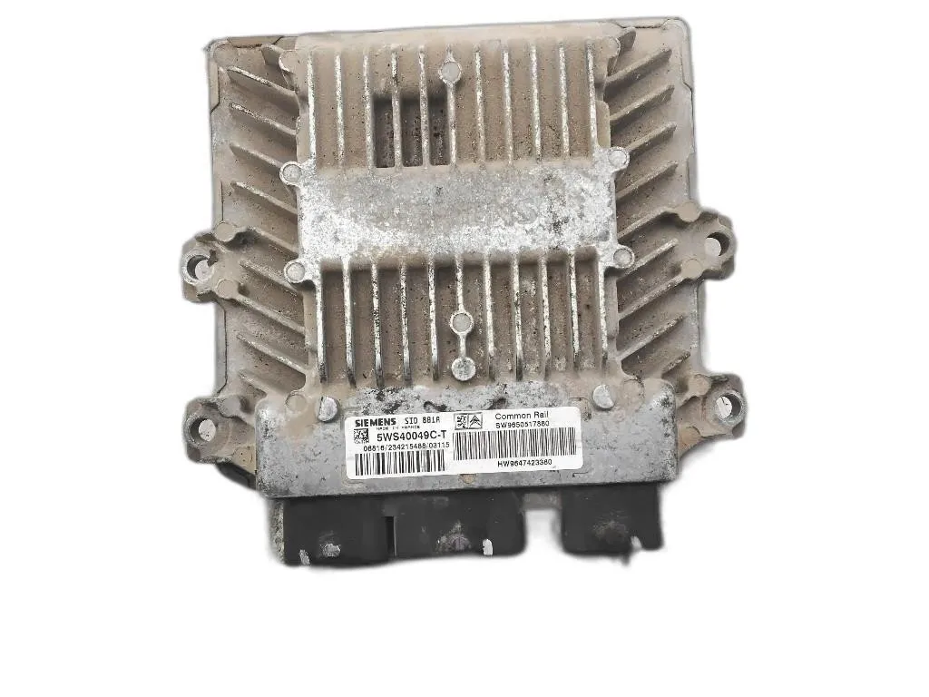 CENTRALINA MOTORE con codice 5WS40049C-T 9650517880 9647423380 da CITROEN Berlingo 2° Serie DW10TD Diesel 1997 (02>08)