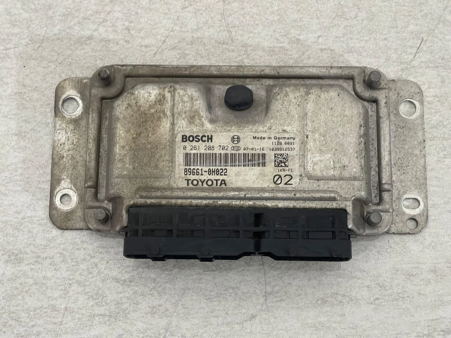 CENTRALINA MOTORE con codice 89661-0H022 da 1942PR CITROEN C1 2° Serie con codice motore 1KR Benzina 1000