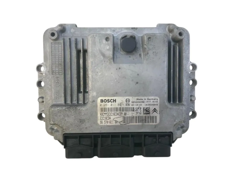 CENTRALINA MOTORE con codice 0281011861 da CITROEN C3 1° Serie 8HX (DV4TD), 8HZ (DV4TD) Diesel 1400 (02>05)