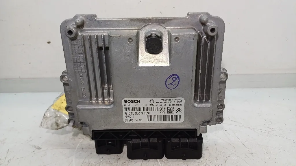 CENTRALINA MOTORE CITROEN C3 Picasso 0261201863/9666235880/MEV17.4 EP3-8FS benzina 1397 (08>)