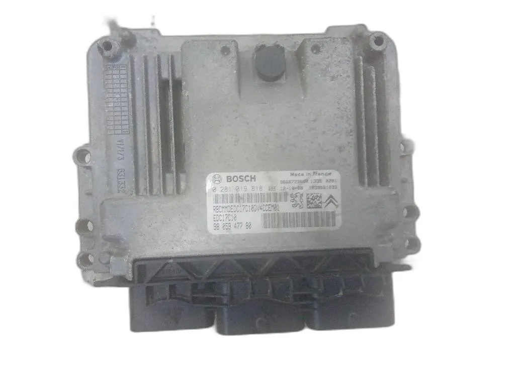 CENTRALINA MOTORE con codice 0281019818 9805947780 da CITROEN C3 Serie 8H01 diesel 1398 (09>15)