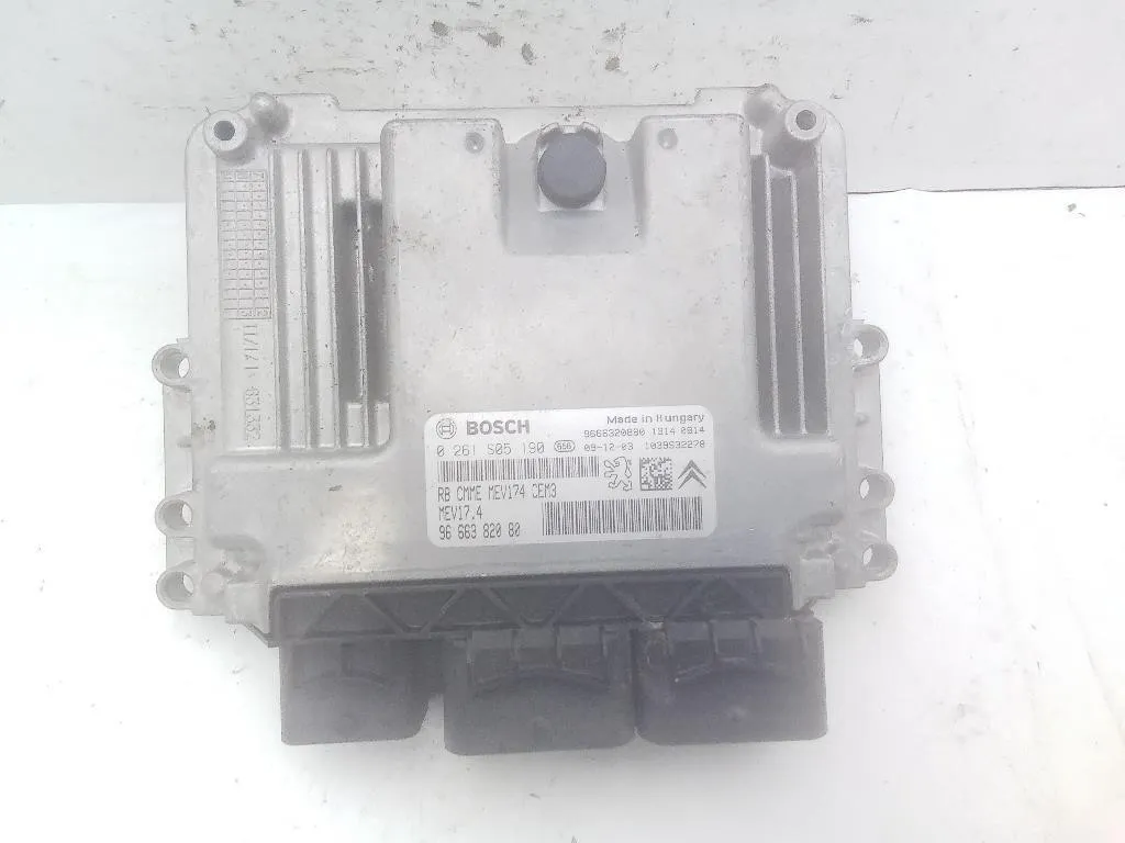 CENTRALINA MOTORE con codice 0261S05190 9666382080 da CITROEN C3 Serie EP3C benzina 1397 (09>15)