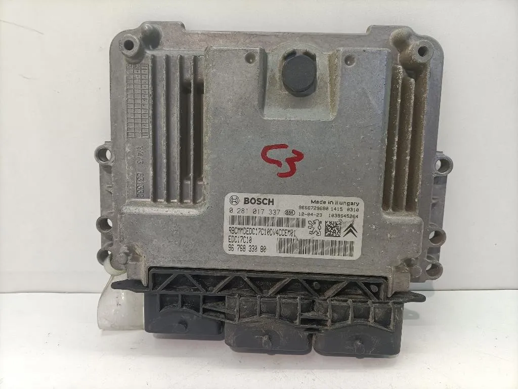 CENTRALINA MOTORE CITROEN C3 Serie 194489 DV4C diesel 1398 (09>15)