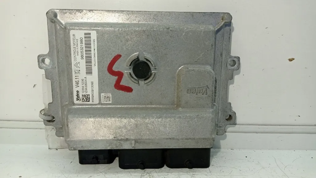 CENTRALINA MOTORE CITROEN C3 Serie 9805321980/123341236/HW9800913080 EB2M-HMZ-HM01 benzina 1199 (09>15)