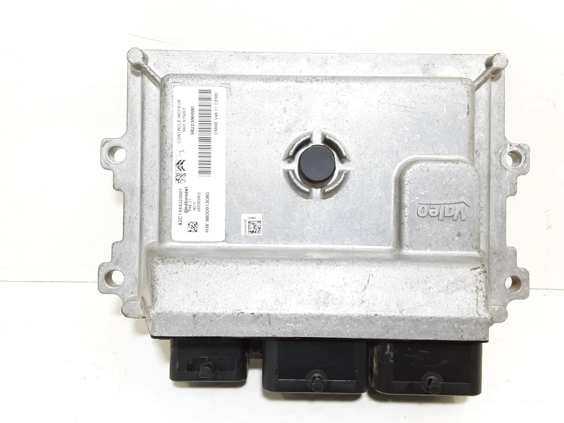 CENTRALINA MOTORE con codice 9822366680 da CITROEN C3 Serie HNP (EB2ADT), HNV (EB2DTM), HNZ (EB2DT) Benzina 1200 (16>)