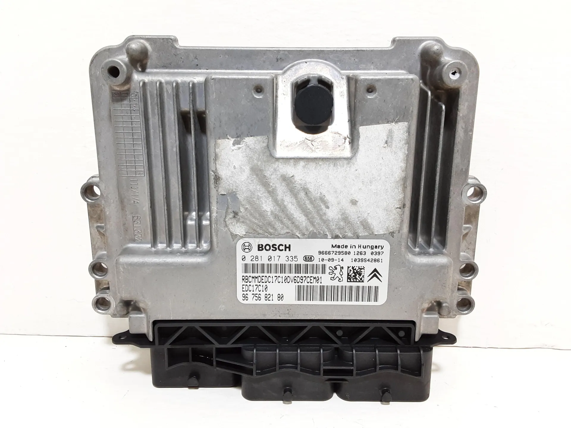 CENTRALINA MOTORE con codice 9675682180 da CITROEN C4 2° Serie 9HJ (DV6DTEDM), con codice motore 9HP/9HJ (DV6DTEDM), 9HP (DV6DTED) (DV6DTED) Diesel 1600 (10>)