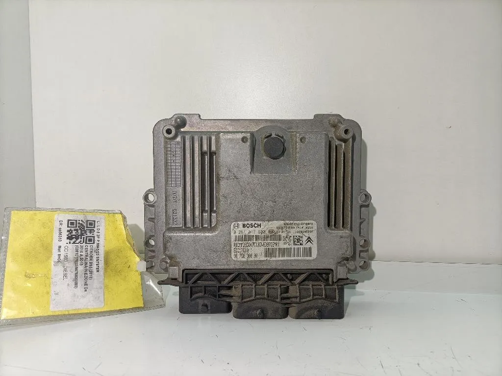 CENTRALINA MOTORE con codice 0281017600/9676830080 da CITROEN DS3 Serie DV6DTED diesel 1560 (09>)