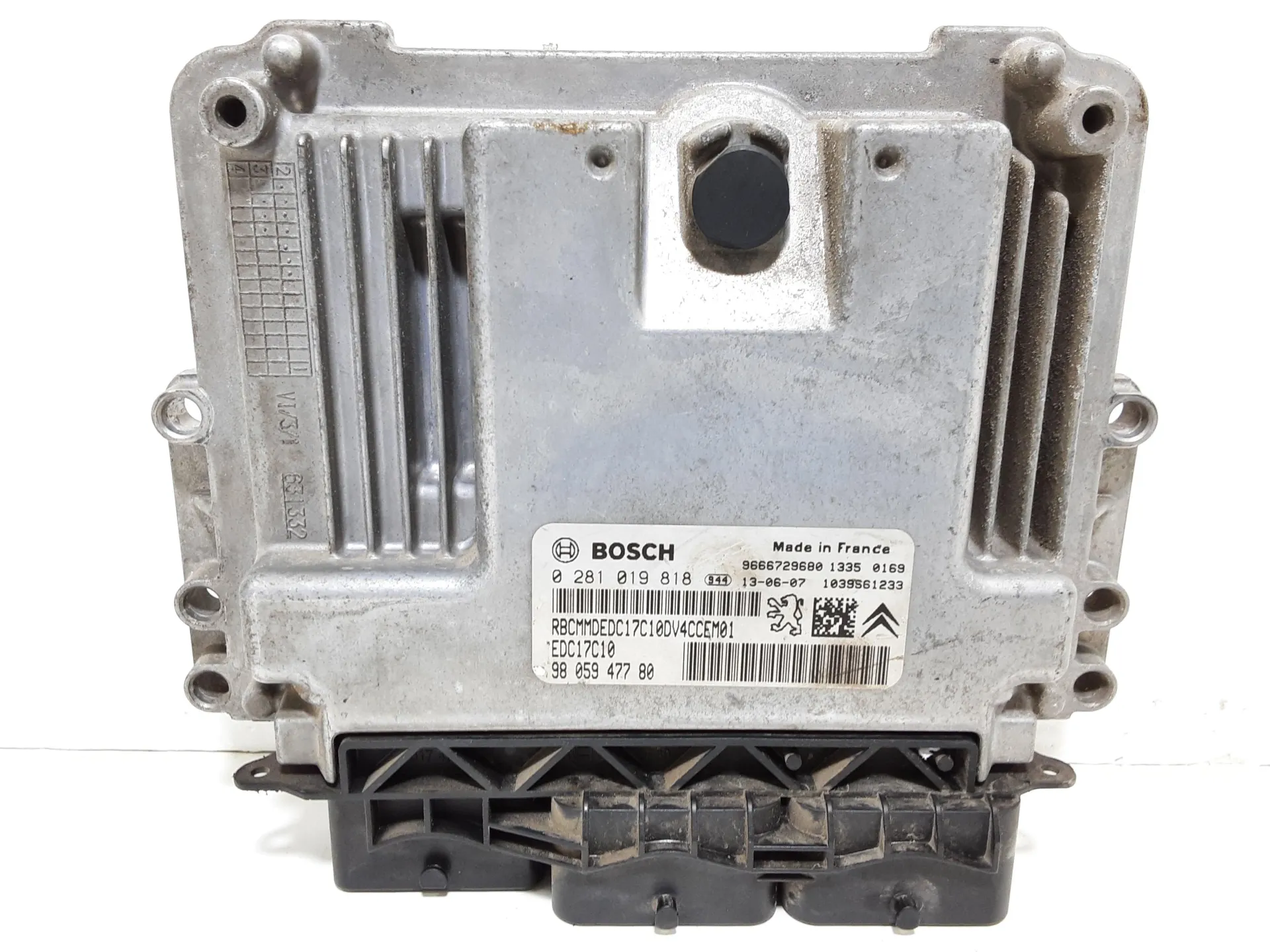 CENTRALINA MOTORE con codice 9805947780 da CITROEN DS3 Serie Diesel 1400 (09>)