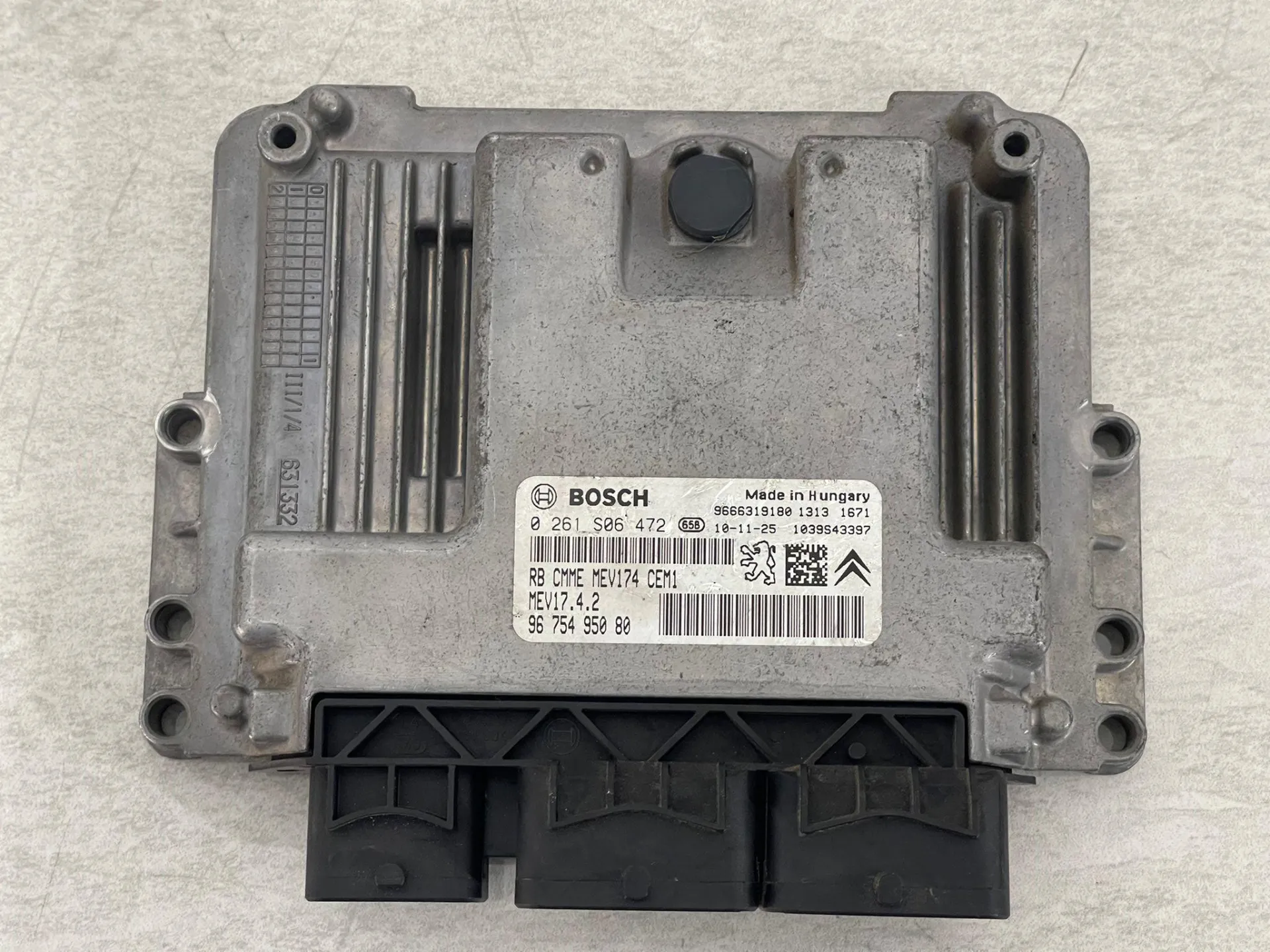 CENTRALINA MOTORE con codice 9666319180 da 1608817280 CITROEN DS3 Serie con codice motore 8FP Benzina 1400