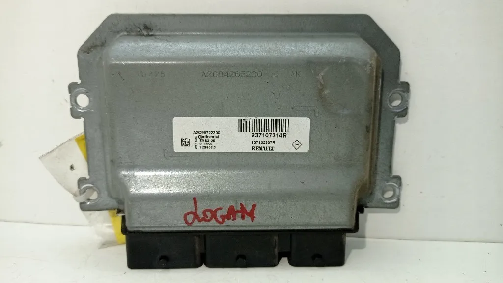 CENTRALINA MOTORE DACIA Logan MCV 237106392R D4F732 benzina 1149 (06>13)