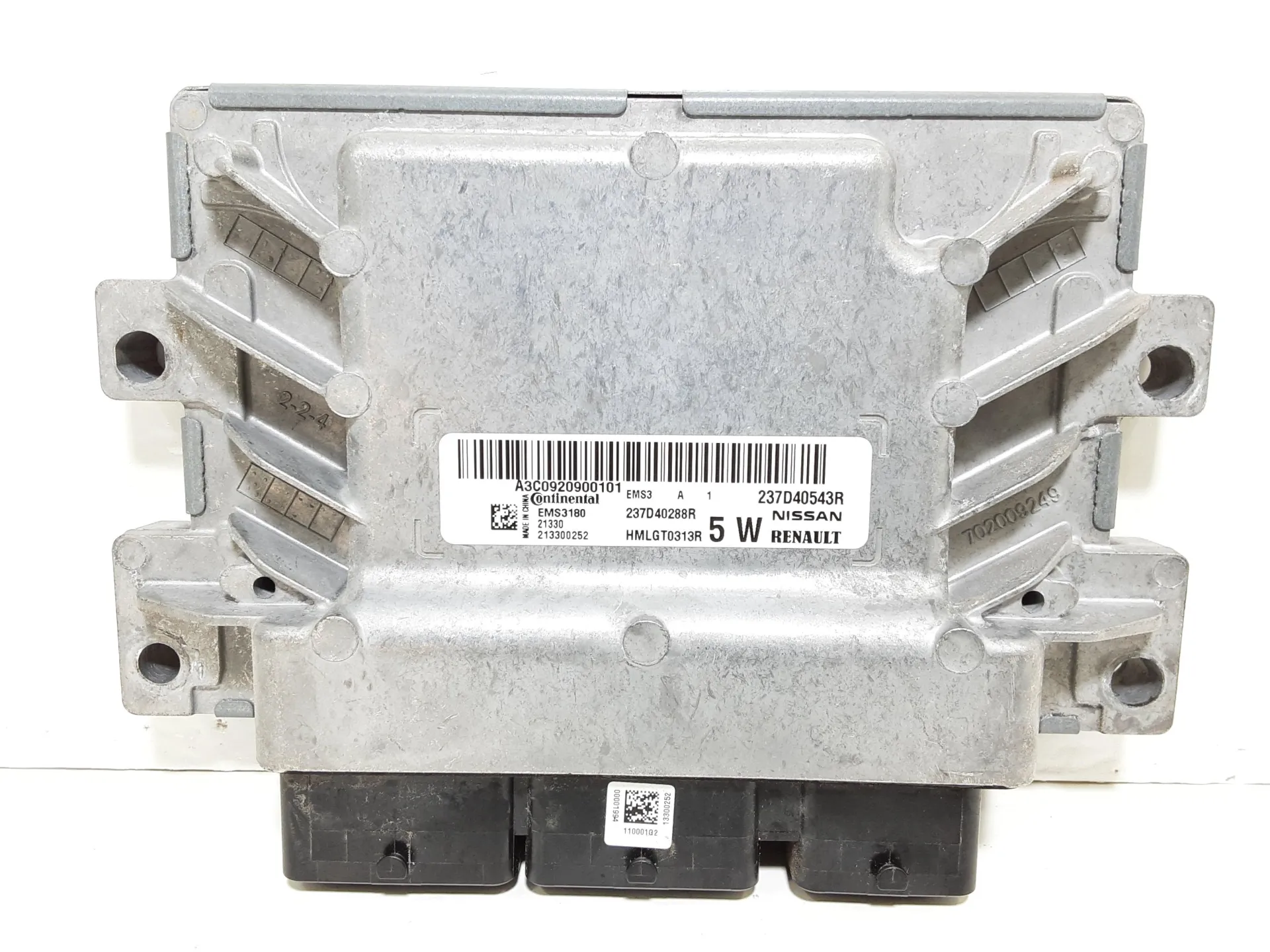 CENTRALINA MOTORE con codice 237D40543R da DACIA Spring Serie 4DB 401 Elettrica (20>)