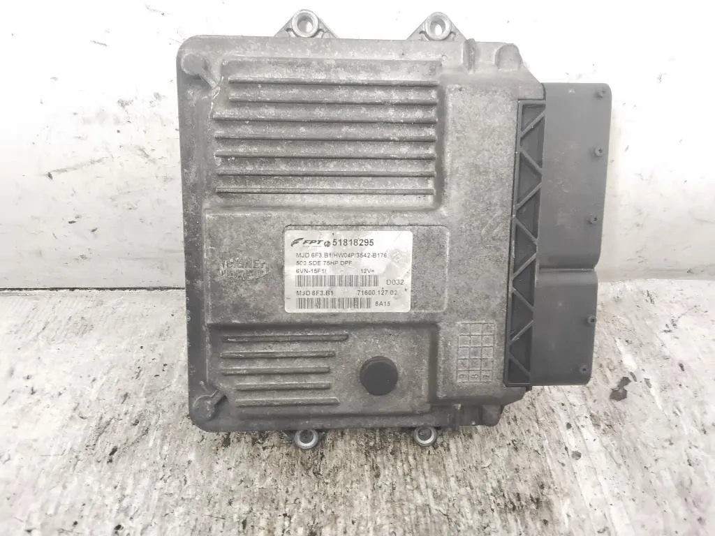 CENTRALINA MOTORE con codice MJD6F3.B1 51818295 da FIAT 500 Serie 169A1000 diesel 1248 (07>14)