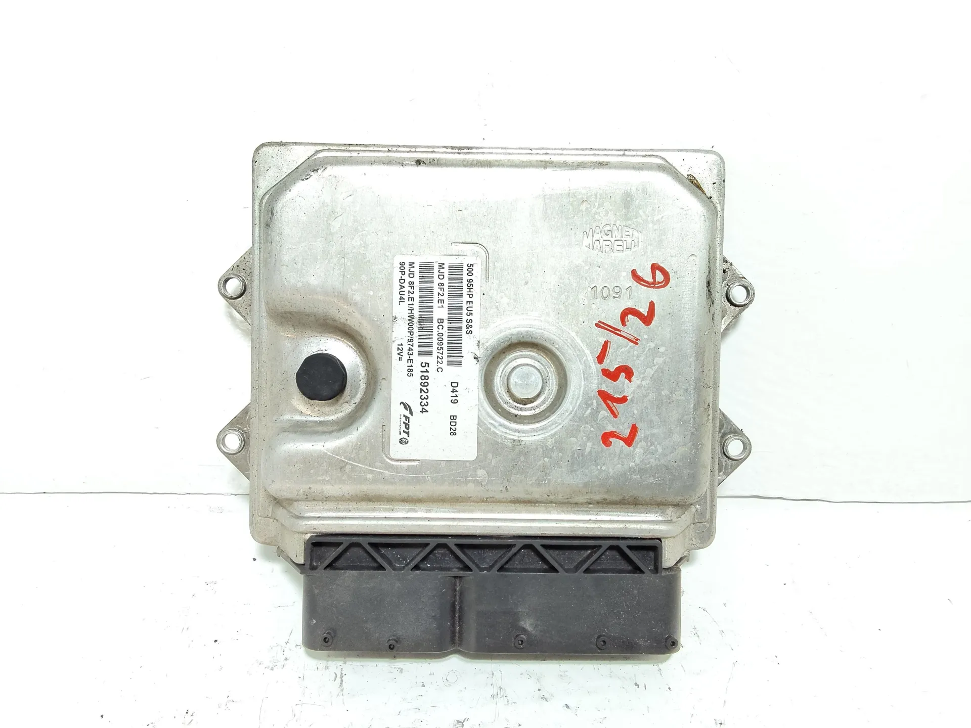 CENTRALINA MOTORE con codice 51892334 da FIAT 500 Serie con codice motore 199B1000 Diesel 1300 (07>14)