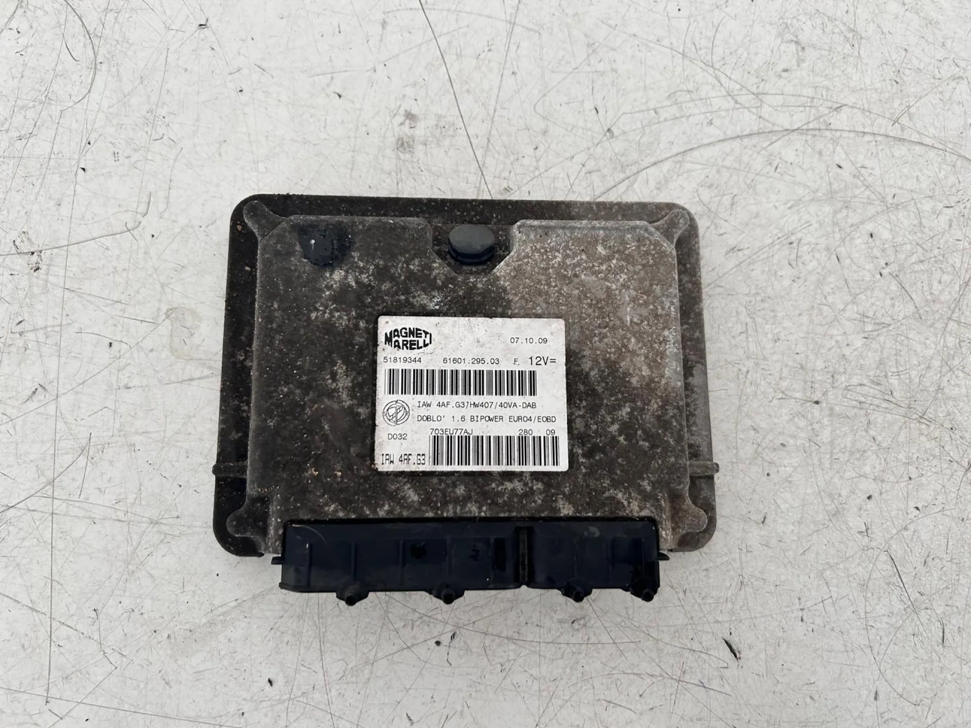 CENTRALINA MOTORE con codice 51819344 da FIAT Doblo Serie Benzina 1600 (09>)