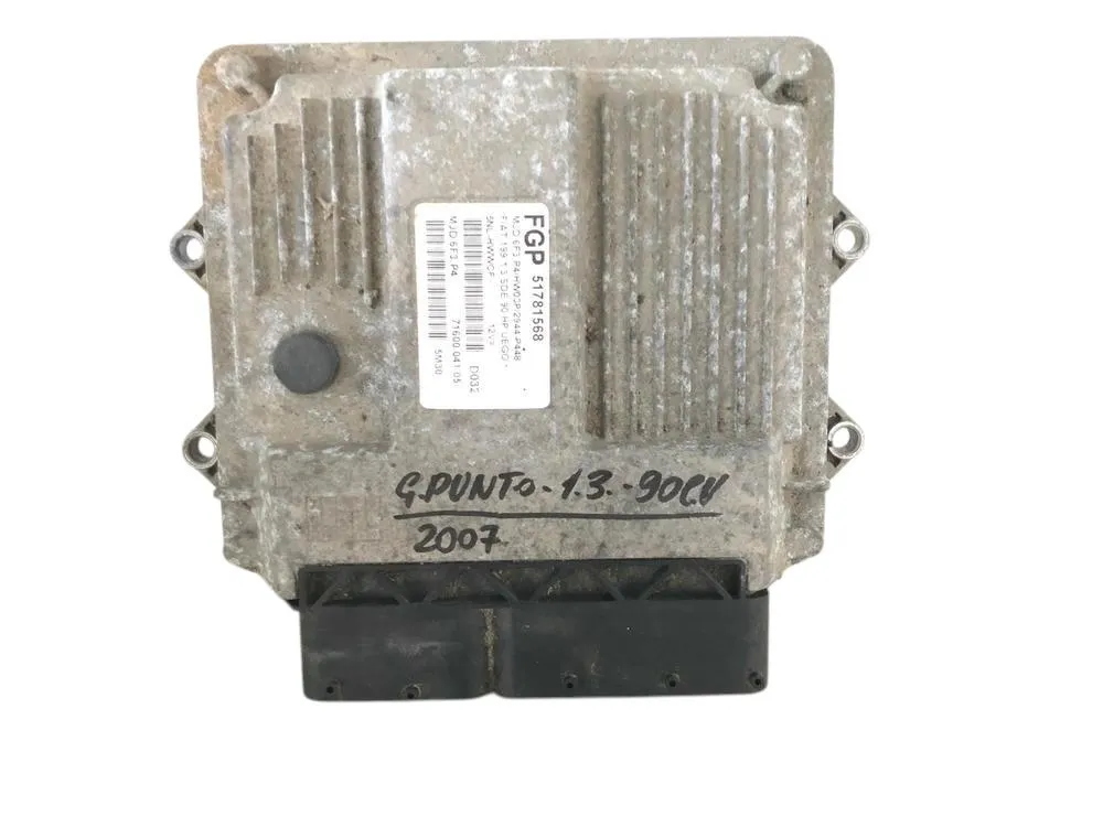 CENTRALINA MOTORE FIAT Grande Punto 1° Serie 51781568 / MJD6F3P4 199 A3.000 Diesel 1300 (05>08)