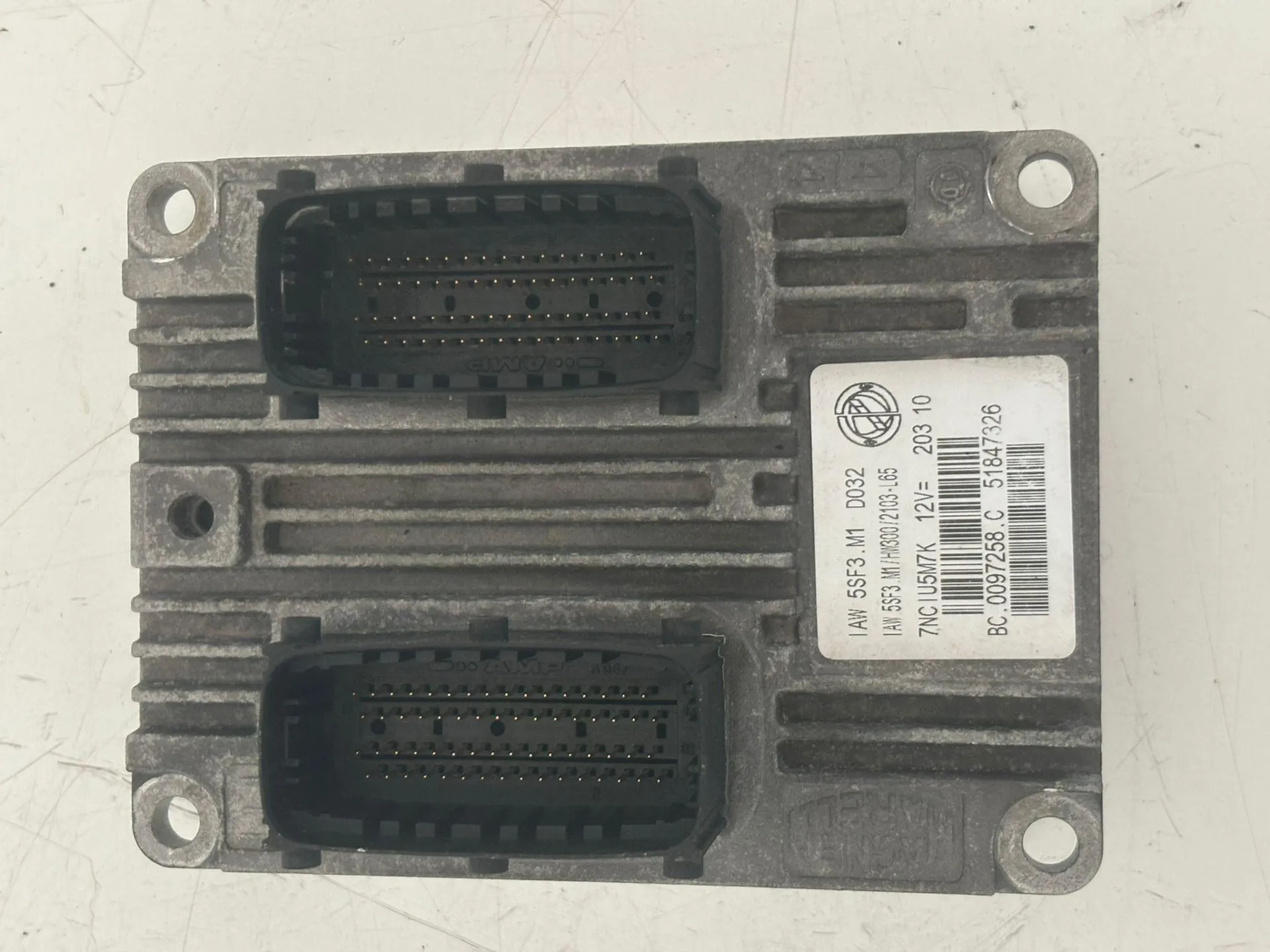 CENTRALINA MOTORE con codice 51847326 da FIAT Grande Punto 2° Serie con codice motore 169A4000/169A4000 Benzina 1200 (08>10)