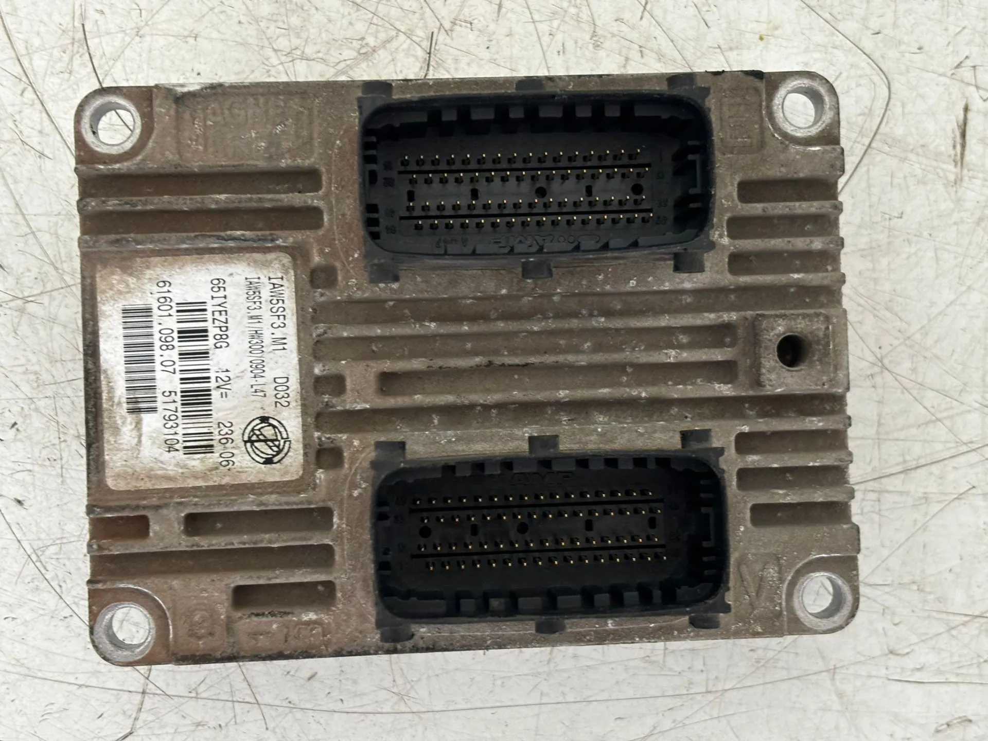 CENTRALINA MOTORE con codice 51793104 da FIAT Grande Punto 2° Serie Benzina 1200 (08>10)