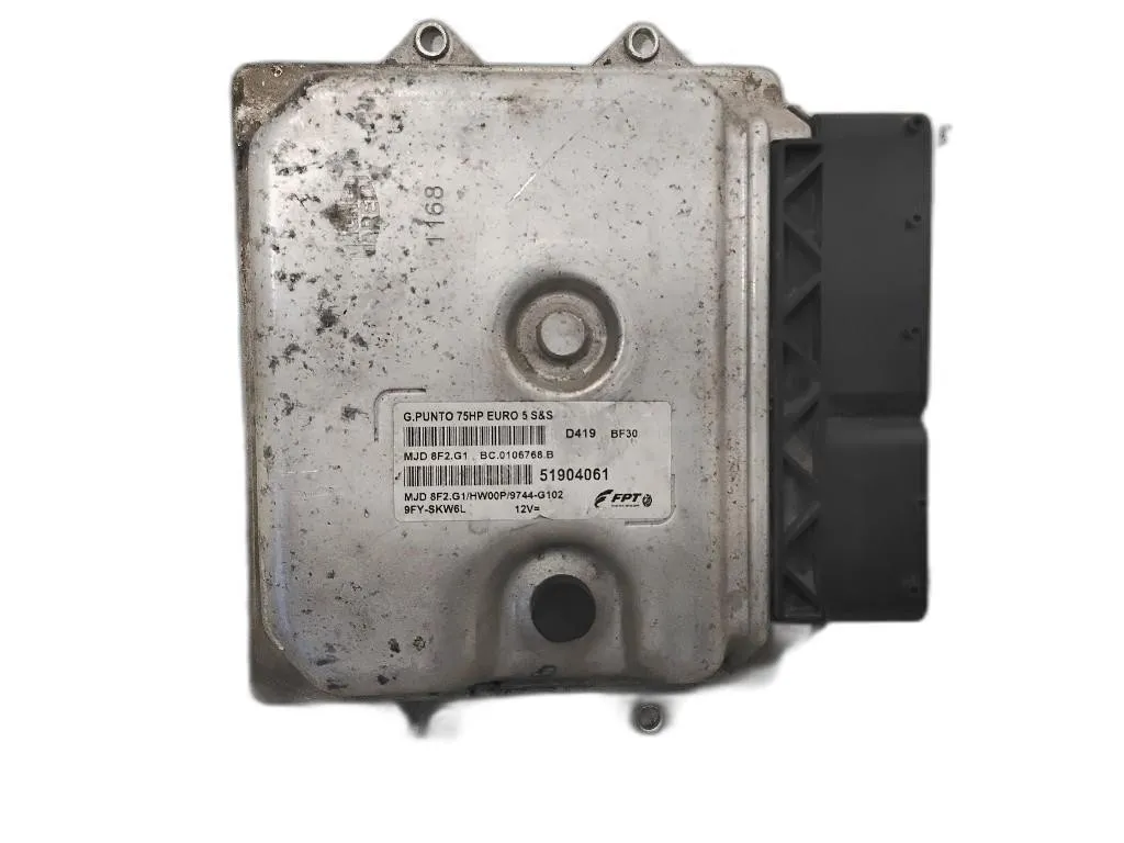 CENTRALINA MOTORE con codice MJD8F2.G1 51904061 da FIAT Grande Punto 2° Serie 199A9000 diesel 1248 (08>10)