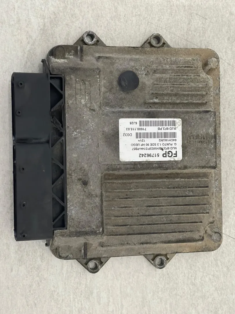 CENTRALINA MOTORE con codice 51796242 da 291310 FIAT Grande Punto 2° Serie con codice motore 199A3000 Diesel 1300
