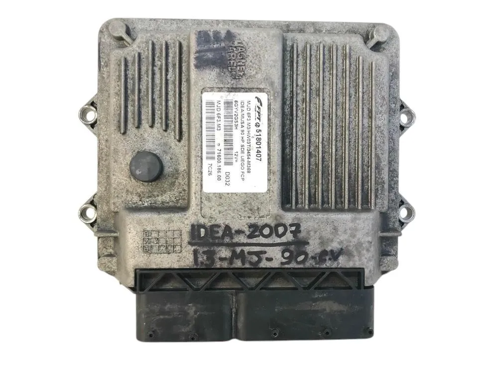 CENTRALINA MOTORE FIAT Idea 2° Serie 51801407 / MJD6F3M3 199 A3.000 Diesel 1300 (05>08)