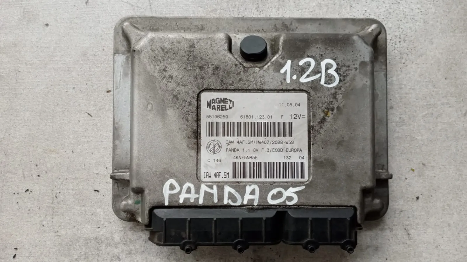 Centralina motore Fiat Panda 1.2 B del 2005 CODICE RICAMBIO : 55196259