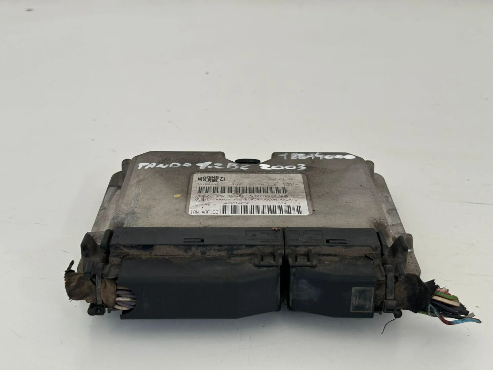 CENTRALINA MOTORE con codice 55196262 da FIAT Panda 2° Serie con codice motore 188A4000/188A4000 Benzina 1200 (03>10)