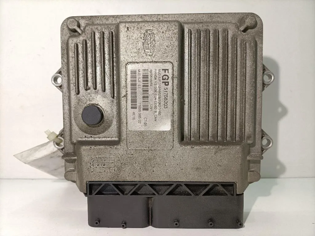CENTRALINA MOTORE FIAT Panda 2° Serie 51758203 188A8000 diesel 1248 (03>10)