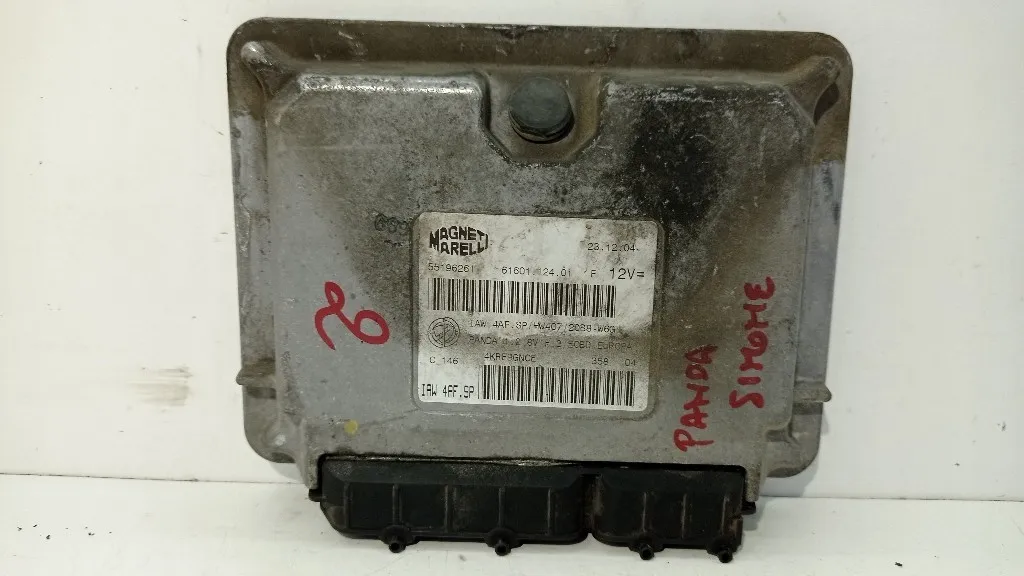 CENTRALINA MOTORE FIAT Panda 2° Serie 51880191 188A4000 benzina 1242 (03>10)